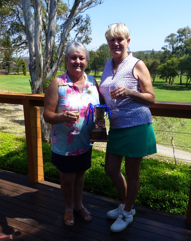 WGC Women's Club Champion Debra Plummer with r/up Renay Robertson