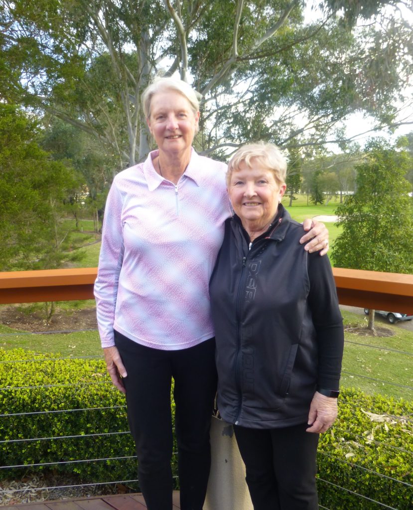 Div. 1 r/up - Jan Gillies and Robyn Suprano