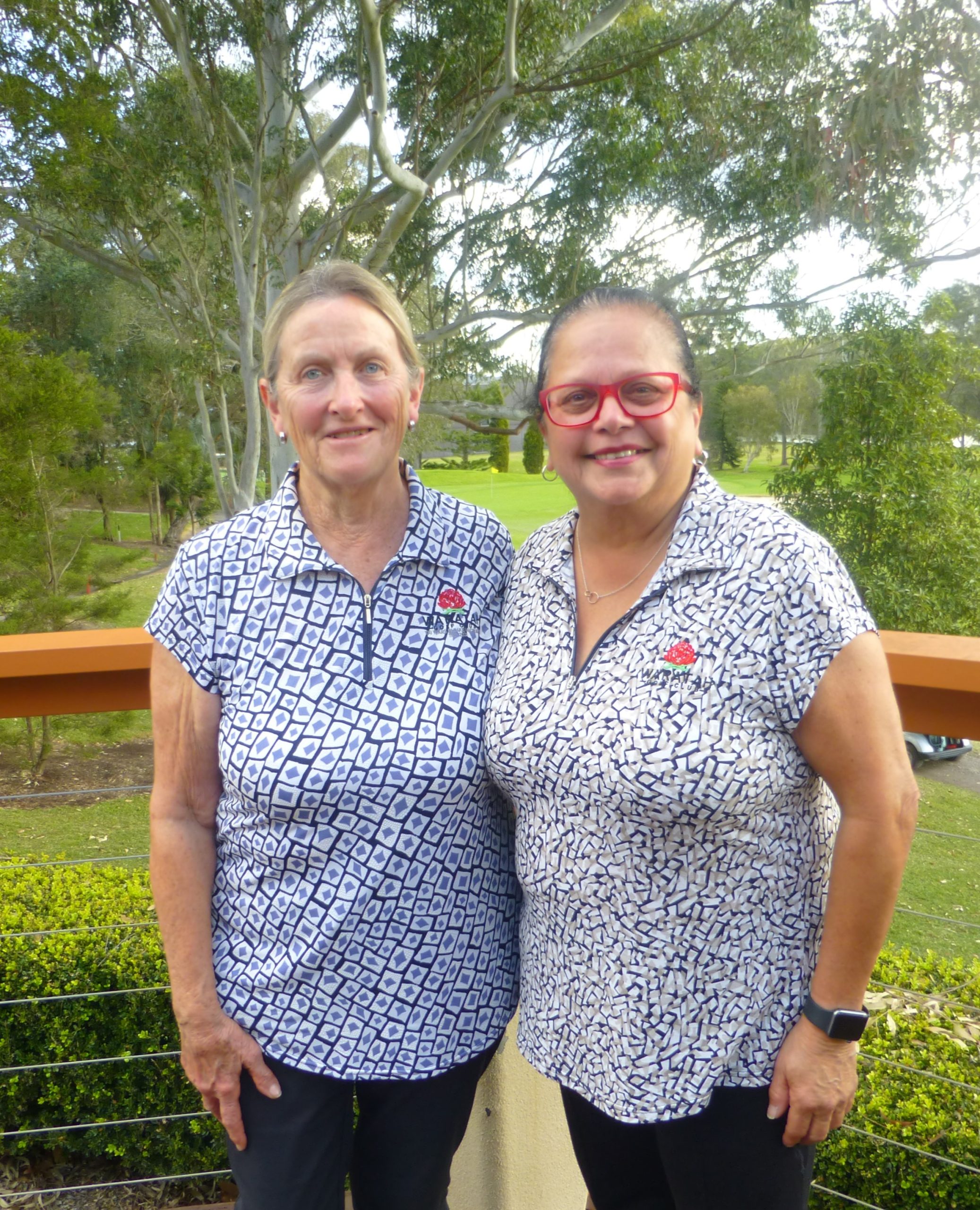 Div. 2 r/up - Jan Bransgrove and Carole Becklar