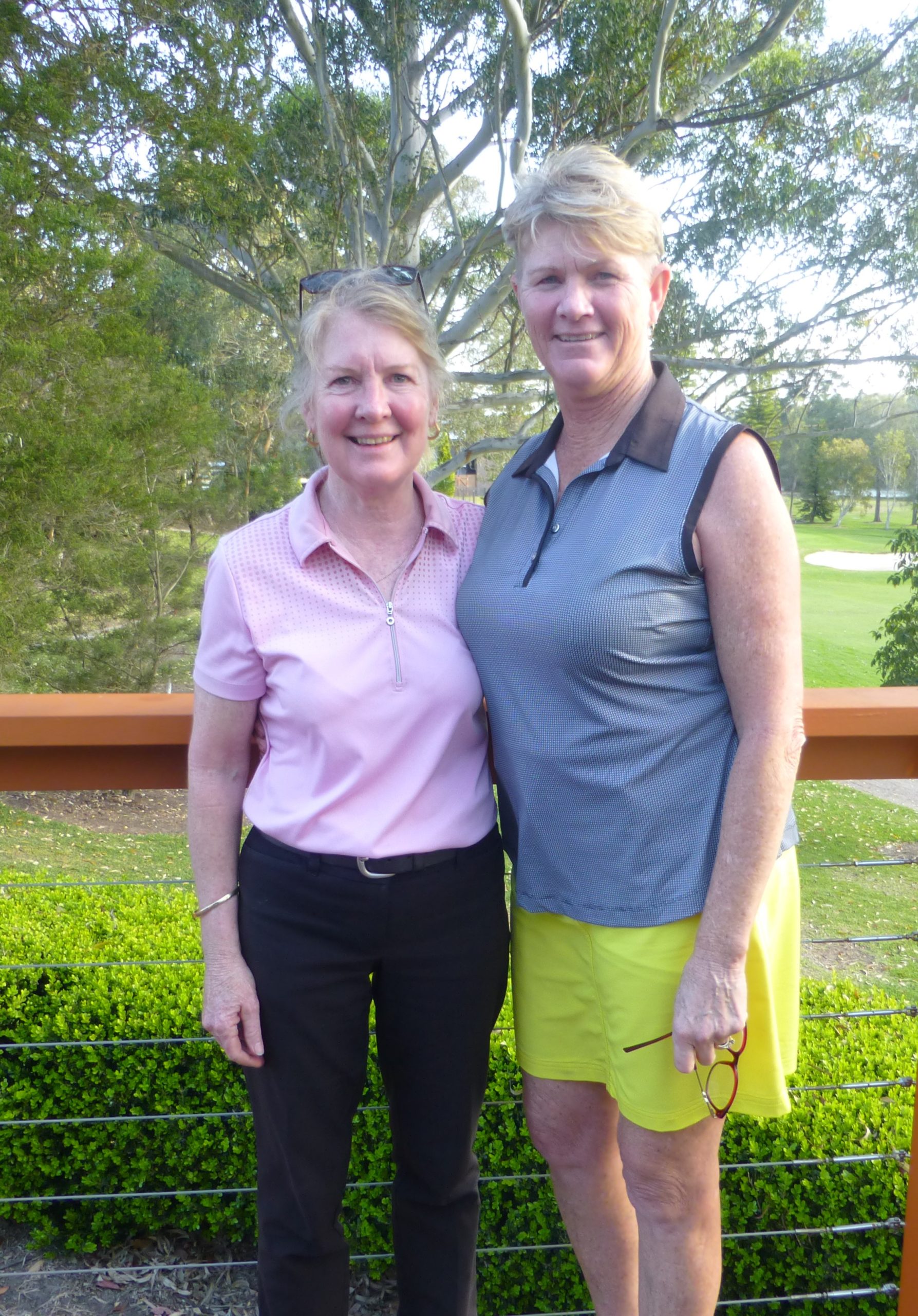 Foursomes Champions
L-R Susan Evans and Renay Robertson