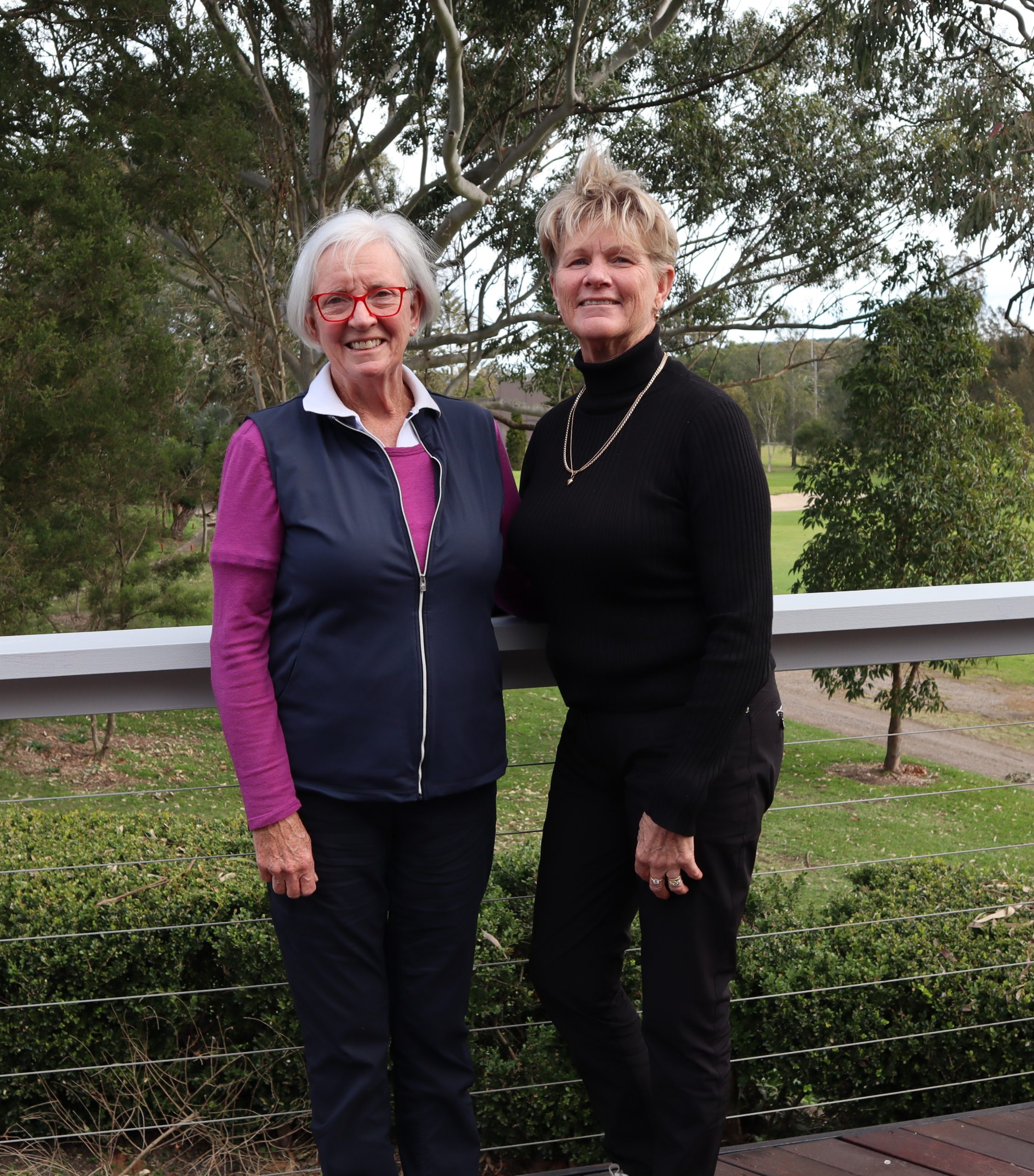 Div. 1 r/up Jenny Butler and Renay Robertson