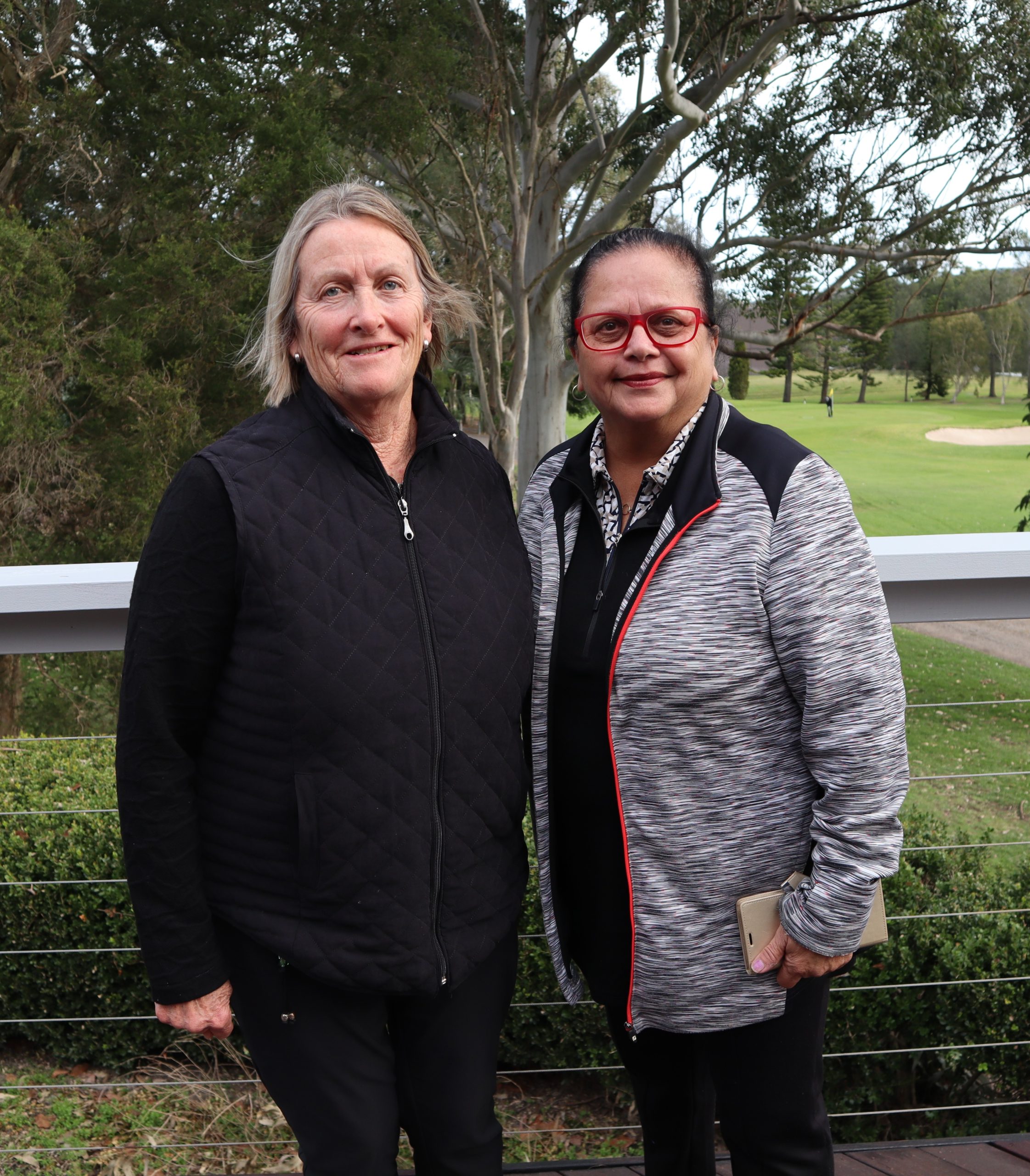 Div. 2 r/up Jan Bransgrove and Carole Becklar