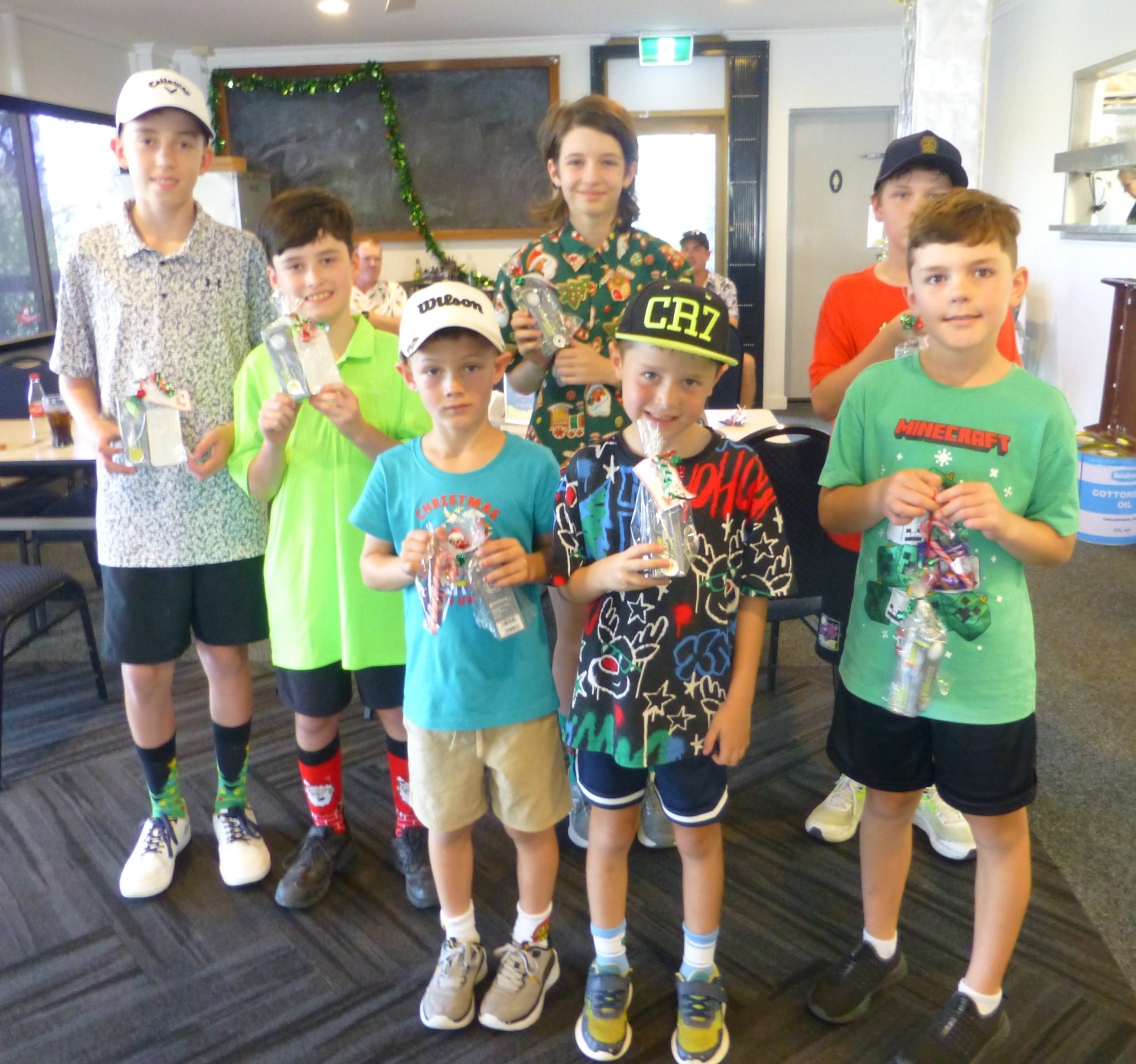 Presentation:  Winners and R/ups - all very happy Participants!