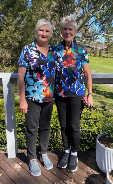 Nett R/Up L-R Robyn Forbes and Gael Andrews