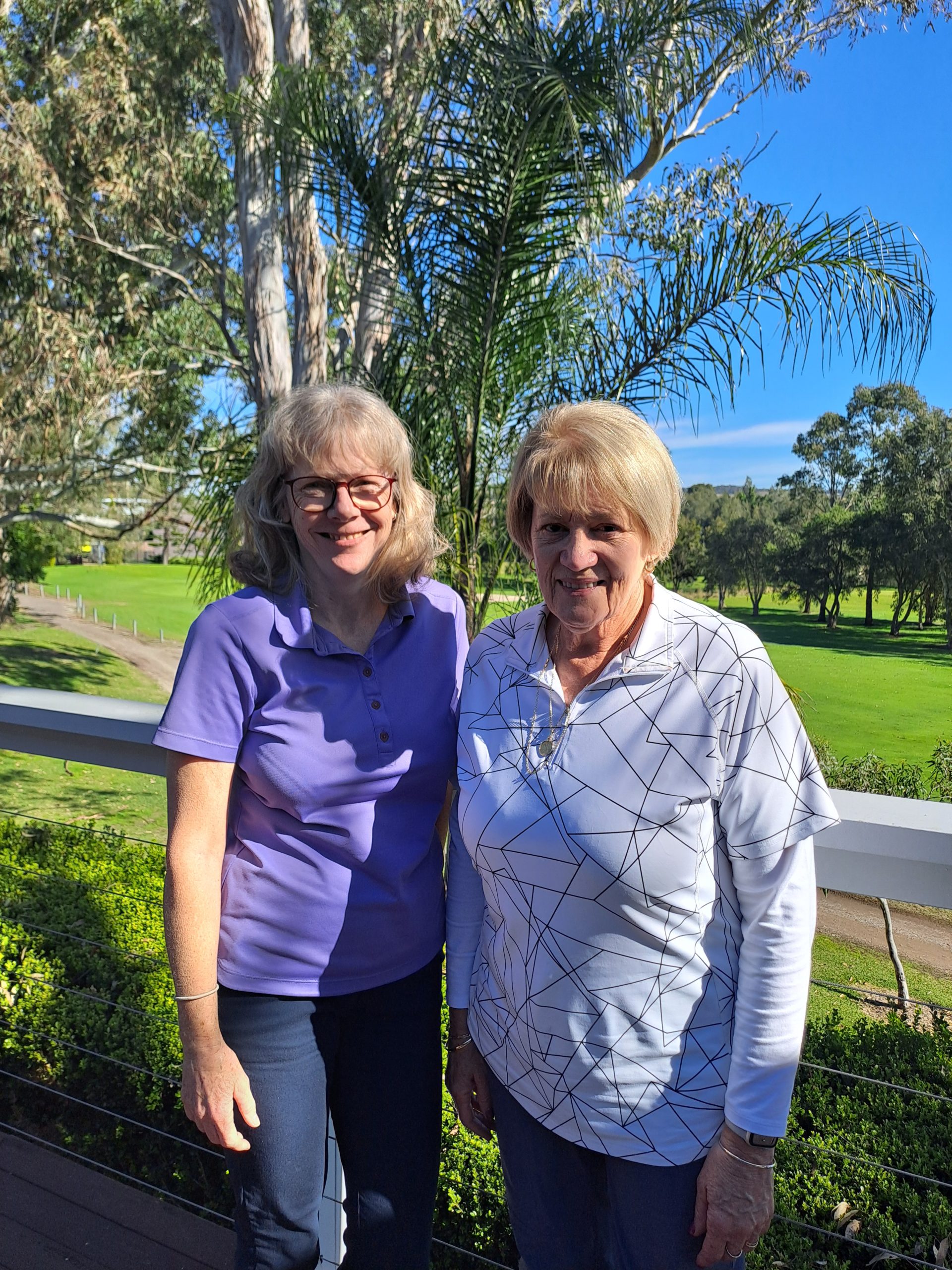Div !: Winners L-R Esther Christen and Margaret Turner
